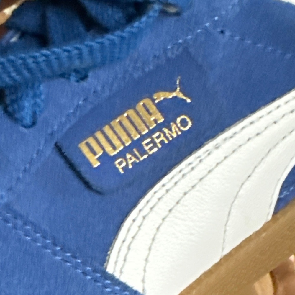 NWOB Puma Palermo Blue 9 - Picture 2 of 5